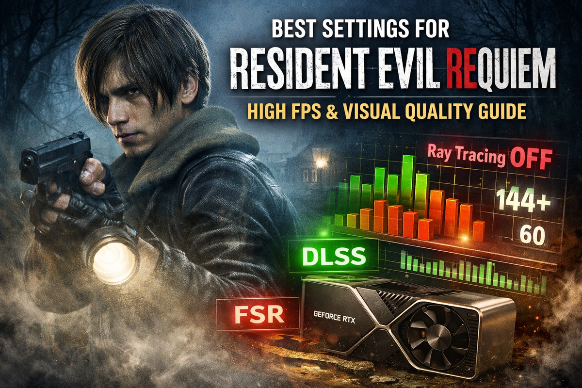 Best Graphics Settings for Resident Evil Requiem (High FPS & Visual Quality Presets)
