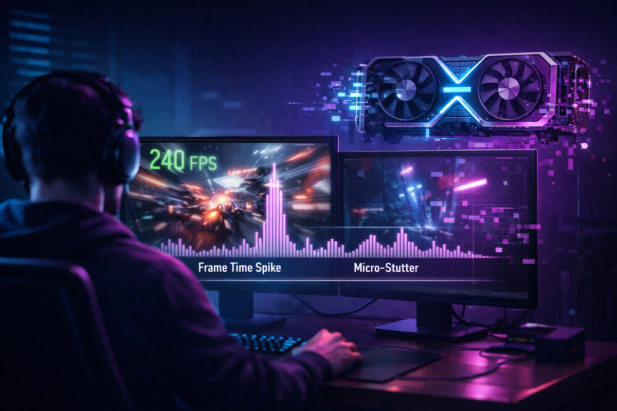 Why High FPS Isn’t Always Smooth: The Real Reason Your Games Still Stutter on RTX 50-Series GPUs
