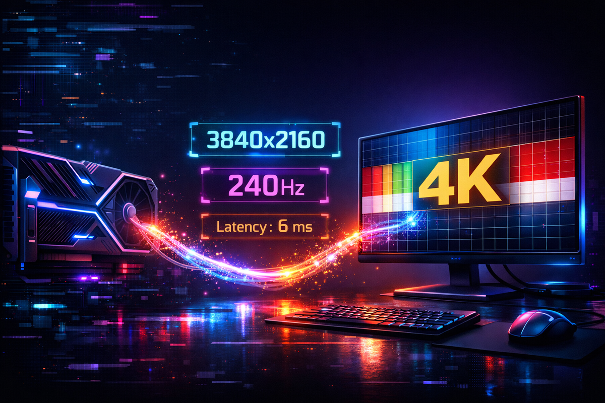 RTX 5090 + 4K Display: How to Make Sure They’re Actually Talking at the Right Resolution, Refresh Rate and Latency