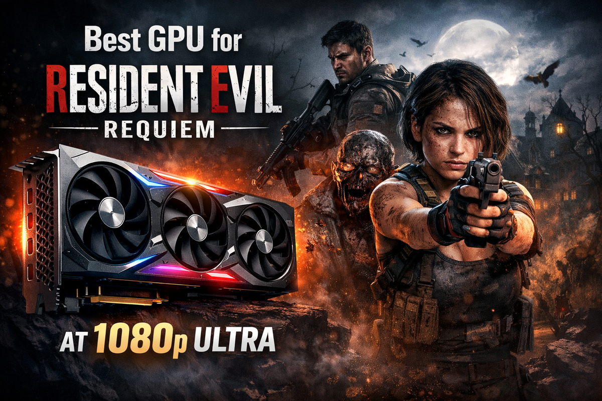 Best GPU for Resident Evil Requiem at 1080p Ultra