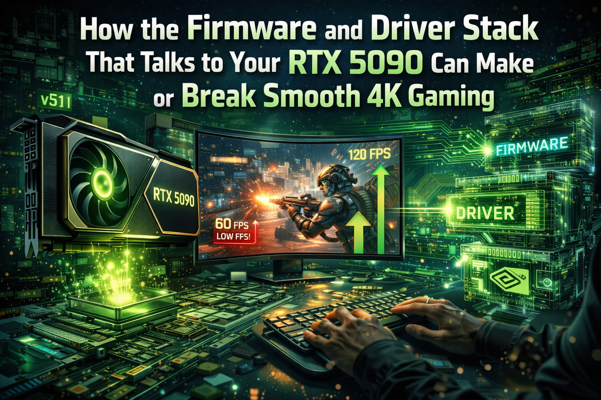 How the Firmware and Driver Stack That Talks to Your RTX 5090 Can Make or Break Smooth 4K Gaming